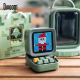 Divoom Ditoo Retro Pixel art Bluetooth Portable Speaker Alarm Clock DIY LED Screen By APP Electronic Gadget gift Home decoration