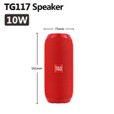 40W TG118 Bluetooth speaker outdoor wireless Column Subwoofer Music Center BoomBox portable 3D stereo 3600mAh battery FM/TF/AUX