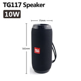 40W TG118 Bluetooth speaker outdoor wireless Column Subwoofer Music Center BoomBox portable 3D stereo 3600mAh battery FM/TF/AUX