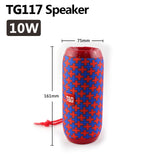 40W TG118 Bluetooth speaker outdoor wireless Column Subwoofer Music Center BoomBox portable 3D stereo 3600mAh battery FM/TF/AUX