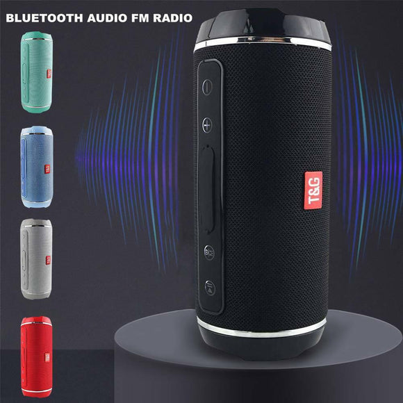 High power 40w Wireless Bluetooth Speaker Waterproof Stereo Bass USB/TF/AUX MP3 Portable outdoor column Music Player Subwoofer