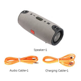 High Power 40W Bluetooth Speaker Waterproof Portable Column Super Bass Stereo For Comuter PC Speakers with FM Radio BT AUX TFusb