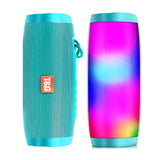 Portable Speakers Bluetooth Column Wireless Bluetooth Speaker Powerful High BoomBox Outdoor Bass HIFI TF FM Radio with LED Light