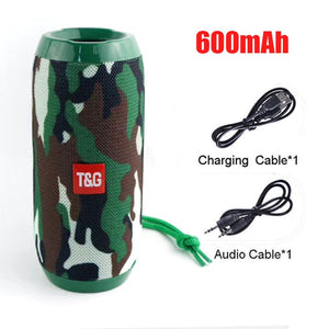 YABA Waterproof Bluetooth Speaker outdoor Rechargeable Wireless Speakers Portable Soundbar Subwoofer Loudspeaker TF MP3 Built-in