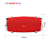 40W Outdoor Bluetooth Speaker Subwoofer TWS Speaker Waterproof Portable Music center system 3600mAh column soundbar caixa de som