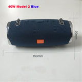 40W Outdoor Bluetooth Speaker Subwoofer TWS Speaker Waterproof Portable Music center system 3600mAh column soundbar caixa de som